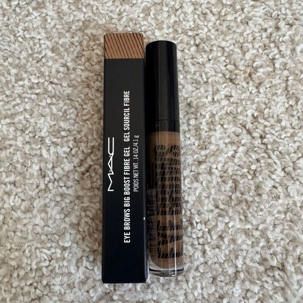 MAC Eye Brows Big Boost Fibre Gel - Brunette | NIB